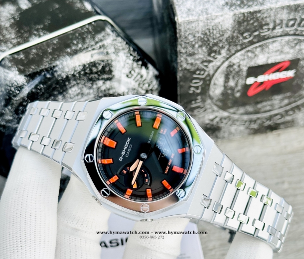 Casio G-Shock GA2100-1A4 Custom AP (Black Orange)