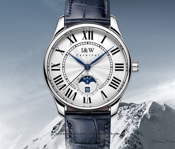 Carnival I&W717G-DD –Nam-Màu Trắng-  Automatic