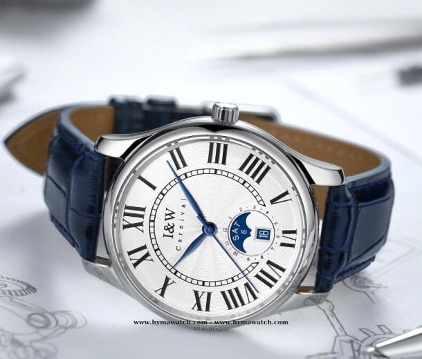 Carnival I&W717G-DD –Nam-Màu Trắng-  Automatic