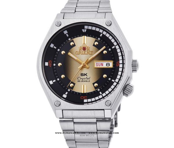 Orient Automatic Sports SK Retro Yellow Black Steel-RA-AA0B01G19B