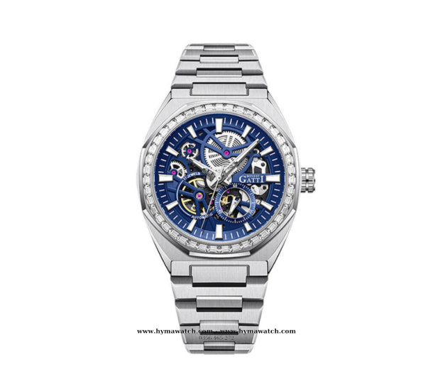 Bonest Gatti King Sport Men’s Watch BG8801- Màu Xanh - Máy Cơ (Automatic)