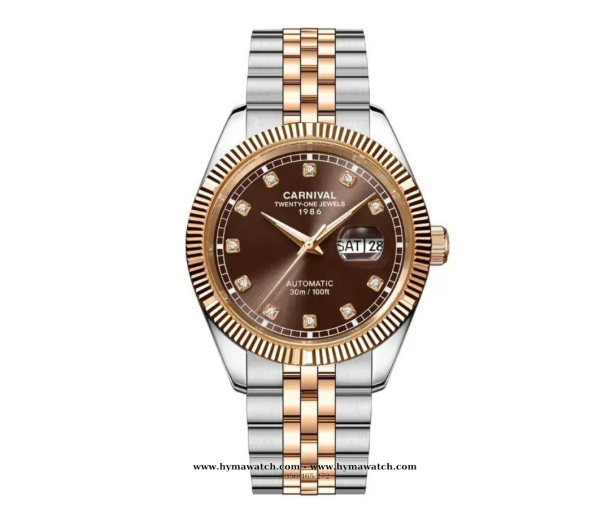 Đồng Hồ Nam Carnival 8131G - Demi-Socola - Máy Automatic  
