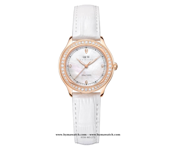  Carnival -IW593L-Dây da-Màu trắng  