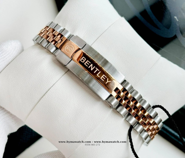 Bentley BL2333- Nữ - Vàng hồng-Máy Pin 