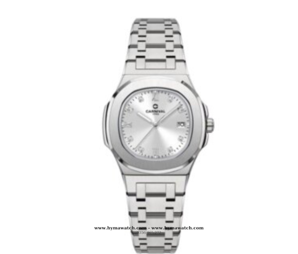  Carnival -8160L-Nữ-Thép Bạc-Màu Trắng 