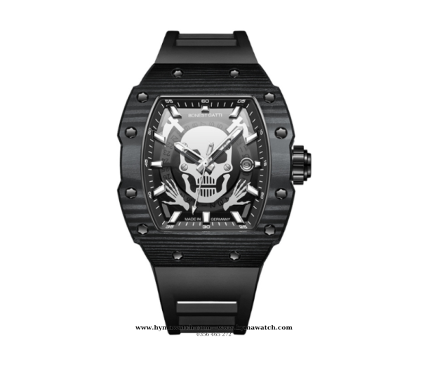 Bonest Gatti Carbon BG9908 - A2 Nam - Máy Cơ (Automatic)