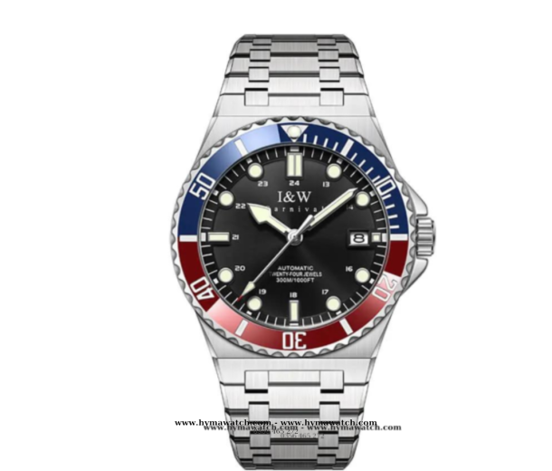  Đồng hồ Nam Carnival I&W 726G -PEPSI - Máy Automatic