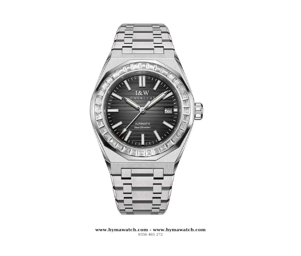  Carnival I&W 733G  Automatic - Nam -   XÁM - đen - XANH