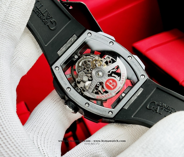Bonest Gatti Carbon BG9950 Nam- Màu Đen - Máy Cơ (Automatic)