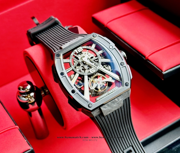 Bonest Gatti Carbon BG9950 Nam- Màu Đen - Máy Cơ (Automatic)