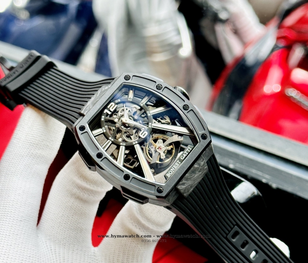 Bonest Gatti Carbon BG9950 Nam- Màu Đen - Máy Cơ (Automatic)