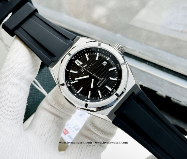  Carnival IW 711G  Automatic - Nam -   Xám đậm-Dây cao su
