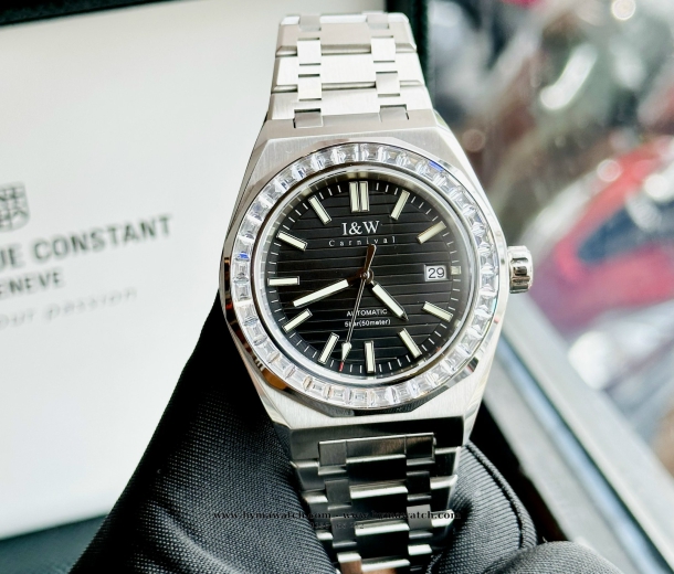  Carnival I&W 733G  Automatic - Nam -   XÁM - đen - XANH