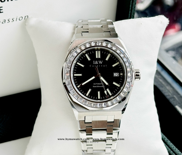  Carnival I&W 733G  Automatic - Nam -   XÁM - đen - XANH