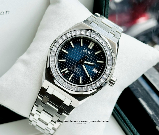  Carnival I&W 733G  Automatic - Nam -   XÁM - Đen - XANH