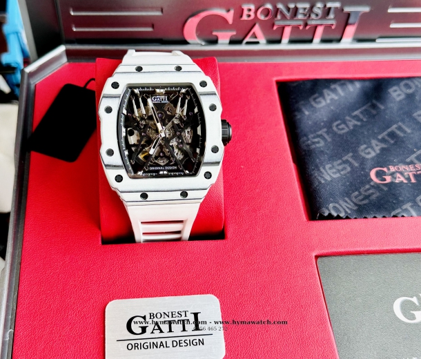 Bonest Gatti Carbon BG9907 Nam - Máy Cơ (Automatic)