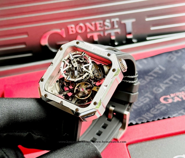 Bonest Gatti Mechanical Movement BG5804 - A1 Nam - Máy Cơ (Automatic)
