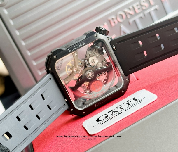 Bonest Gatti Mechanical Movement BG5804 - A2 Nam - Máy Cơ (Automatic)
