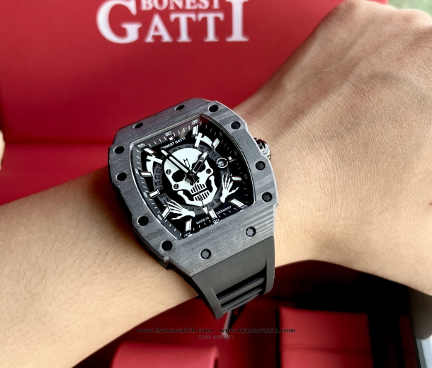 Bonest Gatti Carbon BG9908 - A2 Nam - Máy Cơ (Automatic)