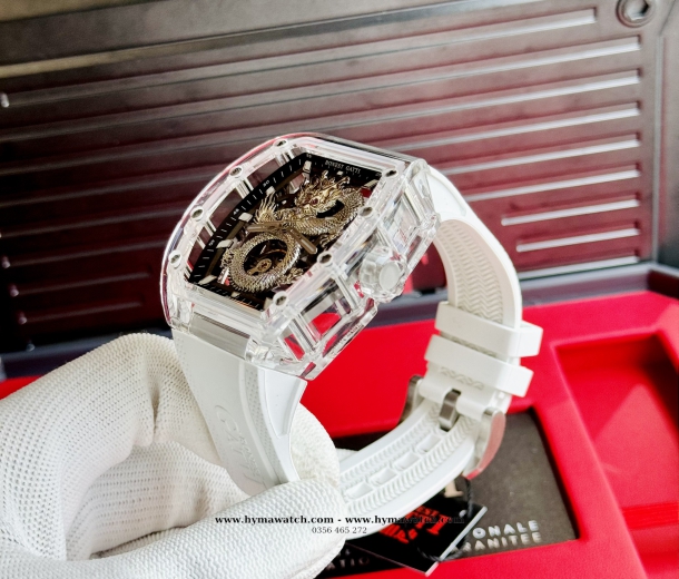 Bonest Gatti BG9980 Nam - Máy Cơ (Automatic)- Màu Trắng Tặng Kèm Mô Hình Xe Đua