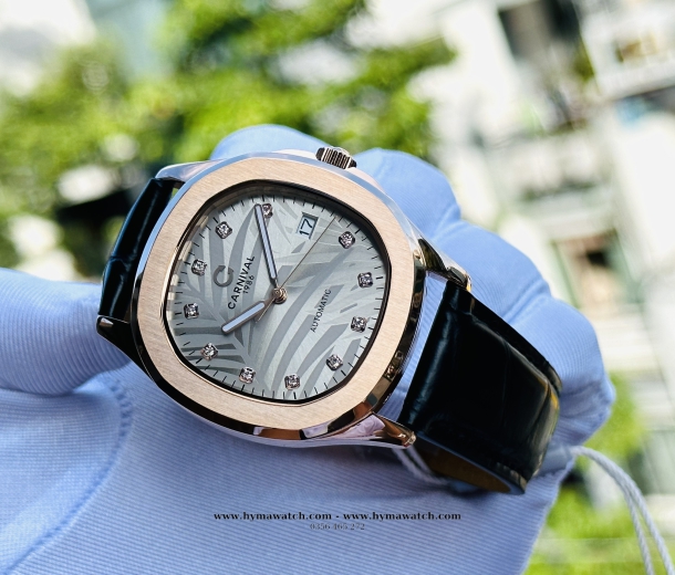Carnival Aquanus 8115G - Nam - Máy Cơ (Automatic)