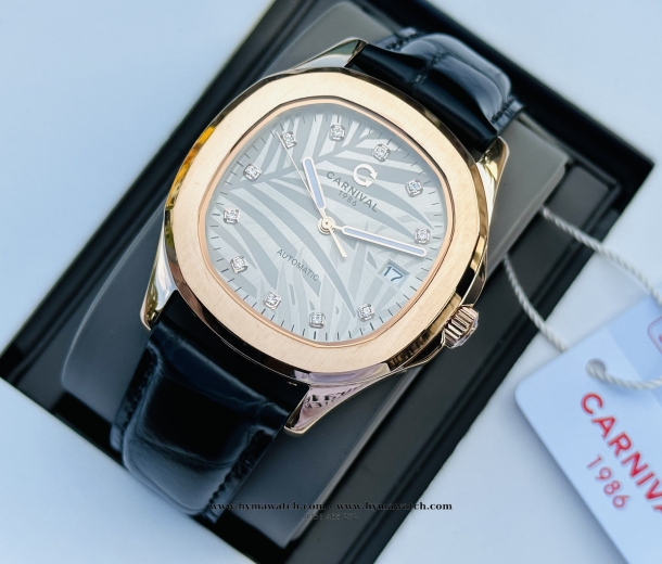 Carnival Aquanus 8115G - Nam - Máy Cơ (Automatic)