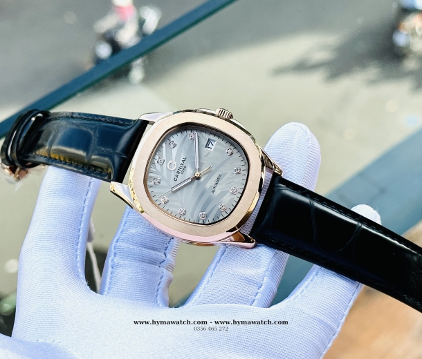 Carnival Aquanus 8115G - Nam - Máy Cơ (Automatic)