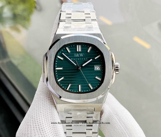  Carnival I&W Nautilus 721G - Nam - Màu Xanh Lá - Máy Cơ ( Automatic)