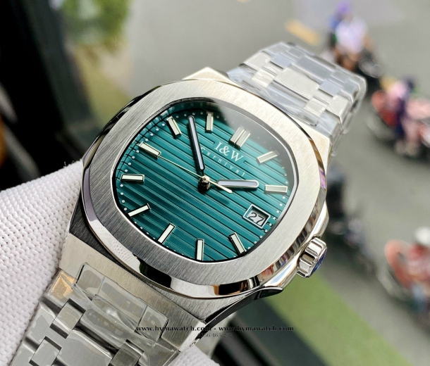  Carnival I&W Nautilus 721G - Nam - Màu Xanh Lá - Máy Cơ ( Automatic)