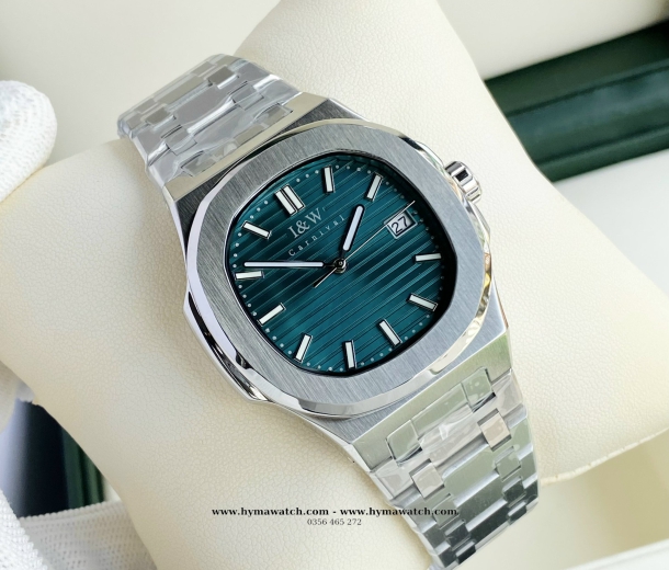  Carnival I&W Nautilus 721G - Nam - Màu Xanh Lá - Máy Cơ ( Automatic)