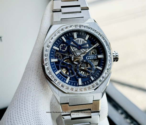 Bonest Gatti King Sport Men’s Watch BG8801- Màu Xanh - Máy Cơ (Automatic)