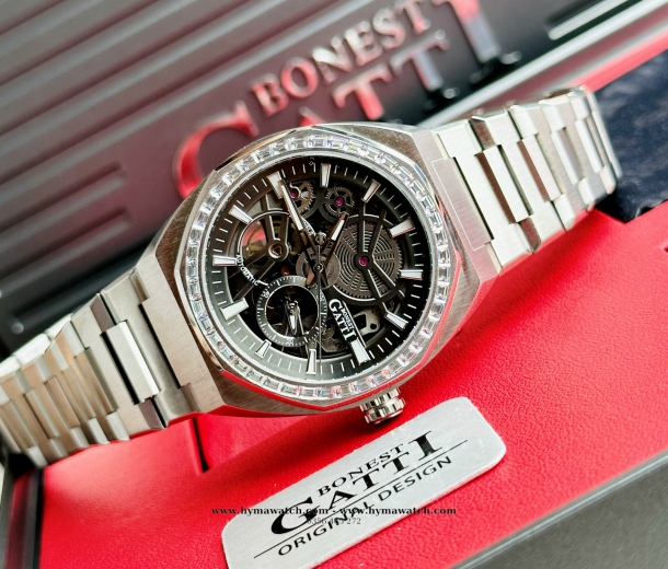 Bonest Gatti King Sport Men’s Watch BG8801- Màu Đen - Máy Cơ (Automatic)