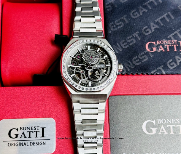 Bonest Gatti King Sport Men’s Watch BG8801- Màu Đen - Máy Cơ (Automatic)