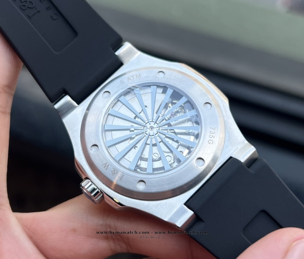 Carnival I&W 735G - Nam - Màu Đen-Máy Cơ (Automatic)