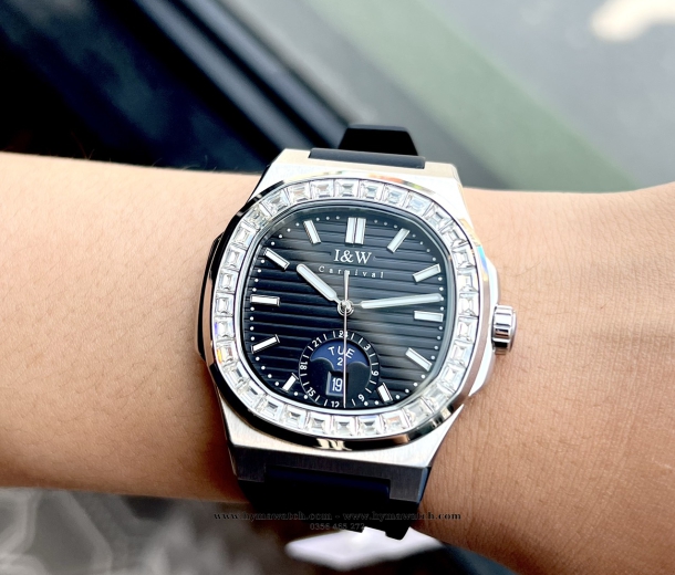 Carnival I&W 735G - Nam - Màu Đen-Máy Cơ (Automatic)