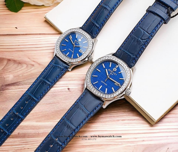 Bentley Nautilus BL1869-101MWNN Nam Nữ- Máy Pin