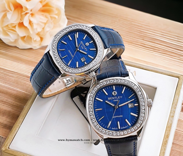 Bentley Nautilus BL1869-101MWNN Nam Nữ- Máy Pin
