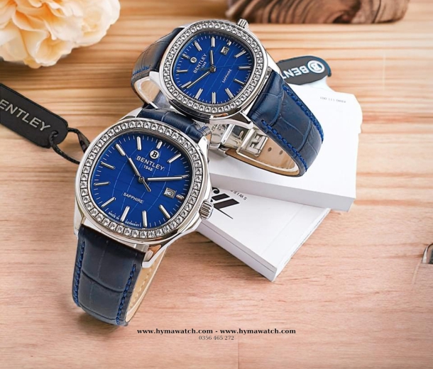 Bentley Nautilus BL1869-101MWNN Nam Nữ- Máy Pin