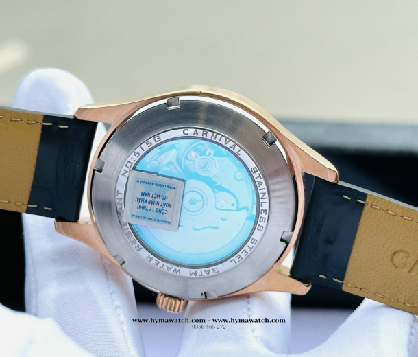  Carnival C515G-6 - Nam - Dây Da - Máy Cơ (Automatic)