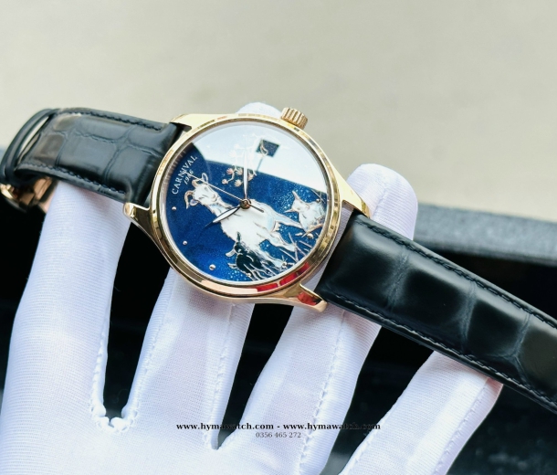  Carnival C515G-6 - Nam - Dây Da - Máy Cơ (Automatic)