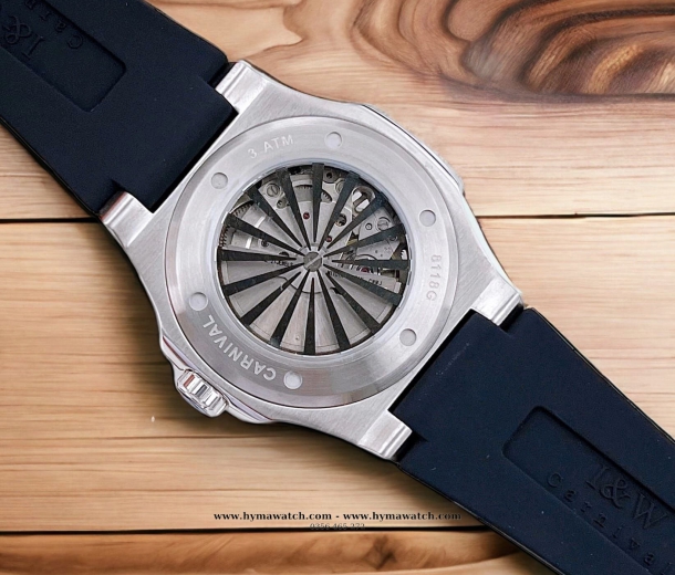  Carnival Nautilus 8118G2 - Nam - Máy Cơ (Automatic)