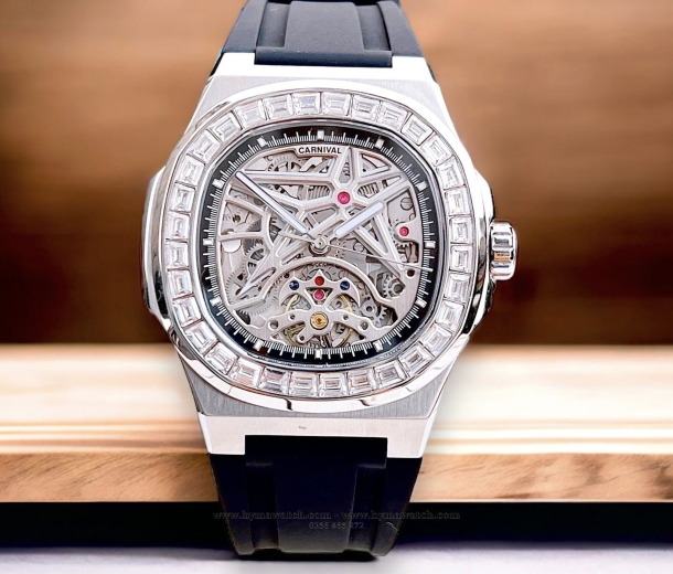  Carnival Nautilus 8118G2 - Nam - Máy Cơ (Automatic)