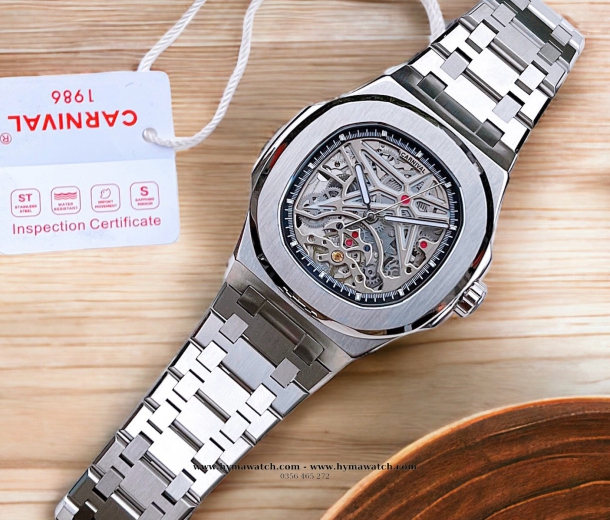  Carnival Nautilus 8118G - Nam - Máy Cơ (Automatic)