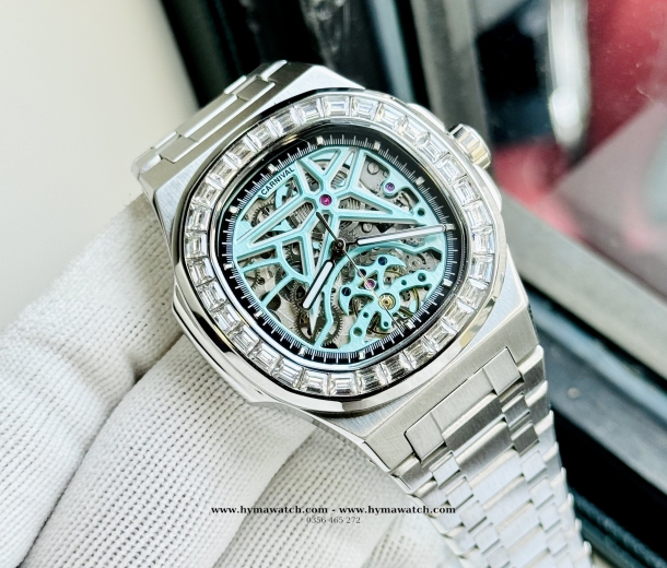 Carnival Nautilus 8118G2 - Nam - Màu Xanh - Máy Cơ (Automatic)