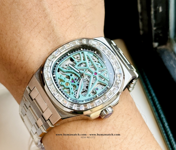 Carnival Nautilus 8118G2 - Nam - Màu Xanh - Máy Cơ (Automatic)
