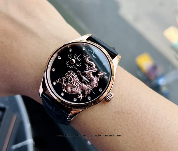 Carnival Rồng Vàng Nhả Ngọc 51524G- Máy Cơ (Automatic)